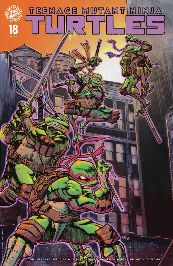 Teenage Mutant Ninja Turtles (2024-): Alberto Jiménez Alburquerque Variant #18 - Cover D